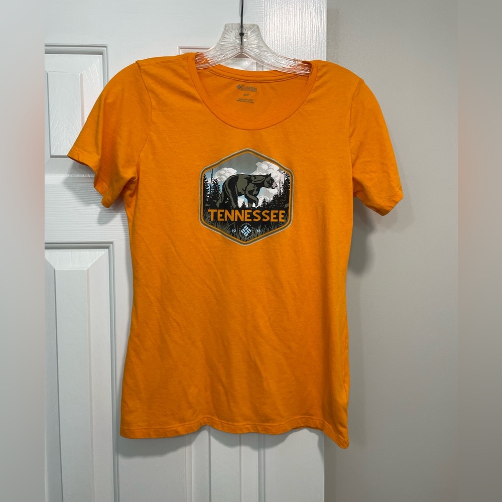 Columbia Women's Tennessee Orange T Shirt Size S